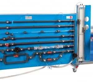 Computer Controlled Fluid Friction in Pipes, with Hydraulics Bench.